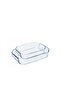 Inspiration Rectangular Roasters Set of 2 – 2.5L & 3.2L Borosilicate Glass - 2