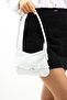 Retro Patent Leather Bag with Belt Detail - 4