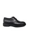 Bayclas Lace-Up Men's Genuine Leather Ankle Part Laser Printed Toe Fold Model Heeled Eva Sole Shoes