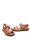 Pisagor Ps-33550 Orthopedic Men's Massage Sole Genuine Leather Sandals Slippers - 3