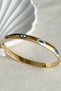 Steel 18 cm Double Sided Oval Evil Eye Women's Handcuff Bracelet Non-Tarnish Women's Bracelet Handcuffs - 6