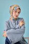 Bodrum Pattern Soft Cotton Scarf