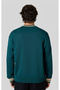 Yearbook Crewneck Sweatshirt Green Men's Sweatshirt-221173-Gs579 - 2