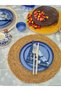 Wicker Jute Round Supla Set of 6 American Service 35 cm - 6