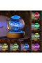 مجموعة هدايا مصباح LED من الزجاج الكريستالي USB ثلاثي الأبعاد RGB سديم جالاكسي النظام الشمسي - 3