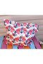 Women's Beach Bag with Rope Drawstring, Patterned, Zippered and Lined (45 X 40 cm) - 4