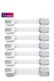 Child Safety Strap Locks (10 Pack) Baby Locks for Cabinets and Drawers, Toilet, Fridge & More. 3M Adhesive Pads. Easy Installation, No Drilling Required