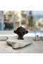 Knitted Patterned Brown Monkey Keychain – Tough and Heavy Figure |   Decorative Accessory - 3