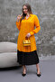 Orange Long Shirt Tunic - 2