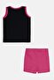 Toddlers Girl 2 Pieces Graphic Print Top And Bottom Set, Multicolor - 2