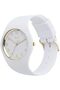 ICE-WATCH - ICE Glam White Gold Numbers - Women's Wristwatch with Silicon Strap - 4