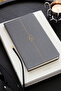 2026 Year Weekly Linen Pocket Agenda 12 Months Smoked - 3