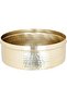 Set of Cups with Stainless Steel Case and Lid, Alsaif Gallery, 8 Pieces, 22×22×8 cm - Gold - 5