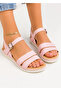 Sandale dama roz A017