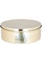 Set of Cups with Stainless Steel Case and Lid, Alsaif Gallery, 8 Pieces, 22×22×8 cm - Gold - 2