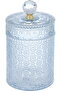 Glass Sugar Bowl, Al Saif Gallery, 19×10.5×10.5 cm - Light Blue