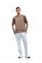 Loose Straight Fit Denim Trousers - Loose Straight Fit Jeans - 2