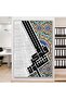 لوحة قماشية بتصميم اسلامي مع برواز فضي مجوف