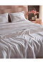 Mathilda Single 100% Cotton Flat Sheet Pique Set - White - 3