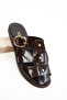 Brown Women's Slippers 20747 - 5
