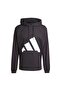 Bl Sj Men's Black Hooded Sweatshirt