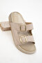Gold Women's Slippers 20494 - 5