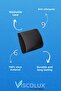 Orthopedic Lumbar Support Pillow - Visco Lumbar Support Cushion Comfort at Home Office Car Black 35X34X12 - 3