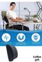 Luxury Orthopedic Back Cushion Car Seat Chair Waist Pillow Lumbar Support Waist Cushion - 5