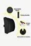 Orthopedic Visco Lumbar Support Pillow Back Cushion Car Office Chair Seat Cushion - 4