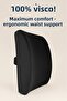 Orthopedic Visco Lumbar Support Pillow Back Cushion Car Office Chair Seat Cushion - 7