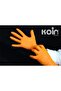 Titan Extra Thick Orange Nitrile Gloves 50Pcs Xlarge * 3 Boxes - 2