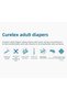 Adult Diapers with Waistband - XL Size 150 Pieces Single Pack (5Pk*30) - 3