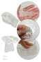 Clear Color 3cm Height Increase Gel Heel Cover - Adjustable Fc-033 - 3