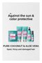 Pure Coconut&aloe Vera Color Protective Hair Care Cream Special for Dyed Hair-250ml-vegan - 5