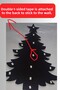 Educational Felt Christmas Tree with Velcro - Decorative and Fun Activity Set for Kids - 6