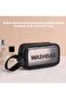 3 Piece Waterproof Premium Quality Travel, Makeup and Cosmetic Bag Black - 2