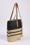 Multi-Colored Straw Hand-Knitted Maxi Size Women's Shoulder Bag Takss25Oc00090 - 4