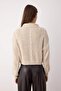 Taş*001 Crop/Kısa Düz Dik Yaka Triko Hırka TWOAW24HI00238 - 4