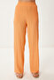 Belted Vest Palazzo Knitted Suit Oranj Lby0002 - 4