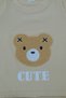 Boy and Girl Bear Embroidered 2-Piece Bottom Top Set - 3
