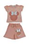 Baby Girl Printed Bottom Top 2 Piece Set