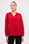 Women's Red Sleeve Elastic Wrap Shirt Arm-24K 001002 - 4