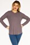 Women's Large Size Lilac Lycra Camisole Blouse 65n35177 - 6