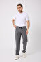 Classic Leg Sweatpants with Pocket Embroidery Detail - 3