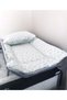 Cotton Park Crib Opening Cushion and Baby / Child Pillow Green Crescent and Star - 7