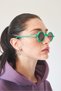 Aristo New Matt Green Brown Sunglasses - 4