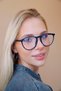 Avatea Matt Navy Blue Light Protective Glasses - 2