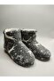 Soft, Warm, Home-Friendly Slippers Made of Printed, Ultrasoft Fabric with a Thick, Thermo-Insulated and Silent Sole. - 4