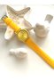 Ferrucci̇-(Yellow Color) Silicone Cord Women Wrist Watch - 7