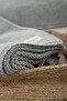 Home Premium Knitted Knitwear Gray Sofa Bed Tv Blanket Si 130X170 cm Gray - 2